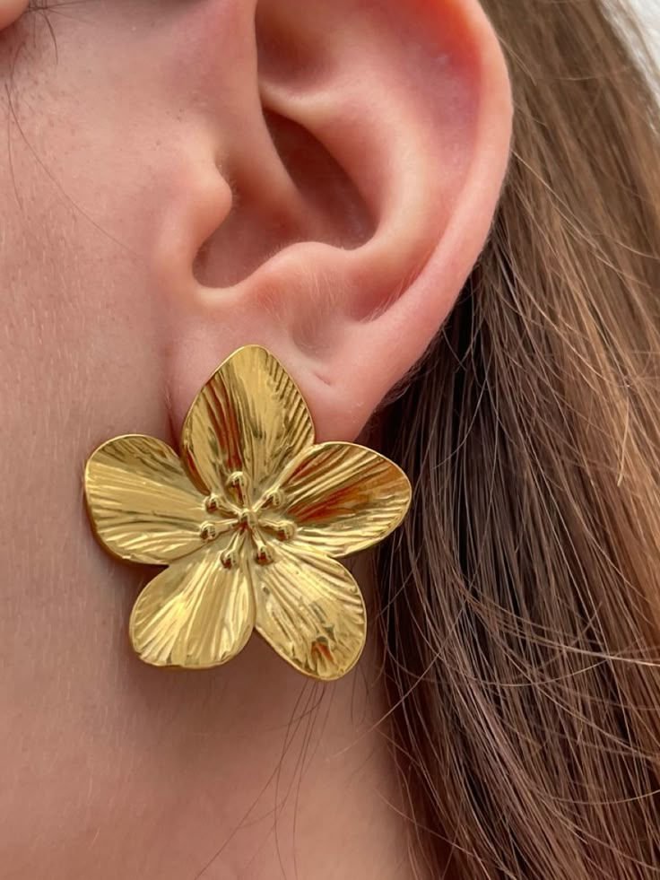 Bloom Flower Earrings