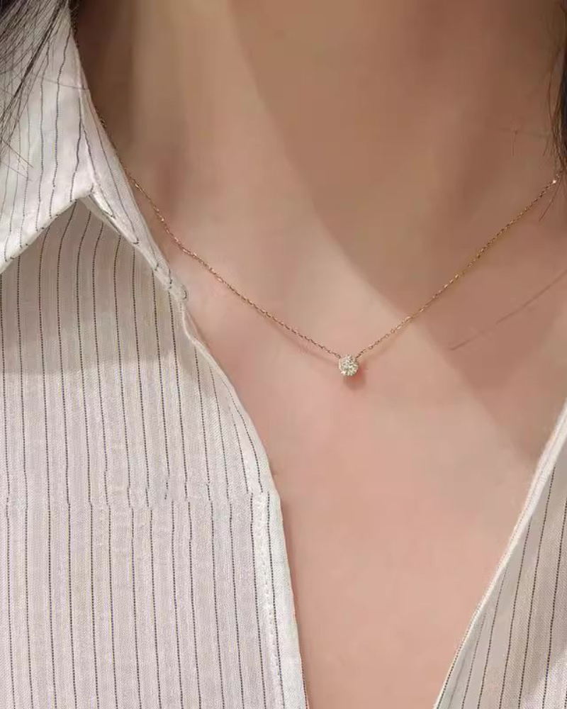 Dainty Diamond Necklace