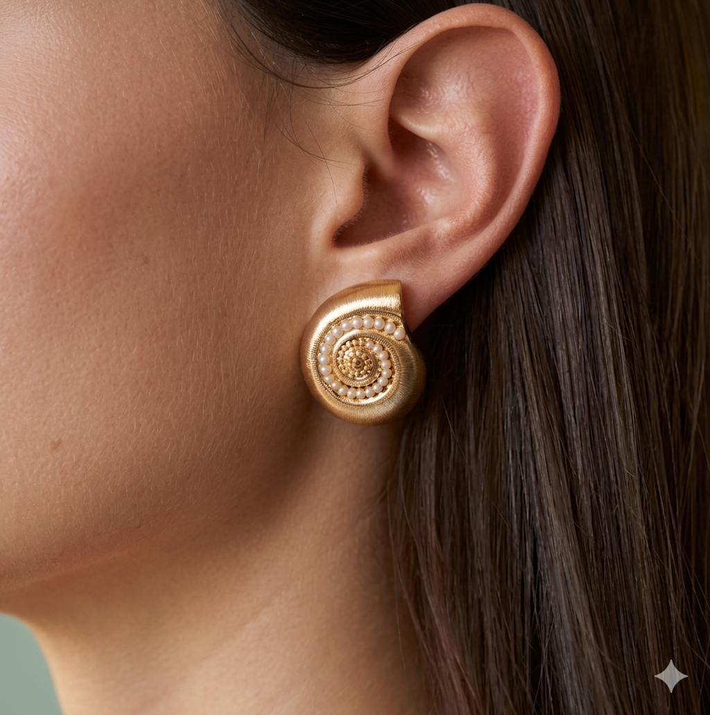 Shell Flex Earrings VÉOURA