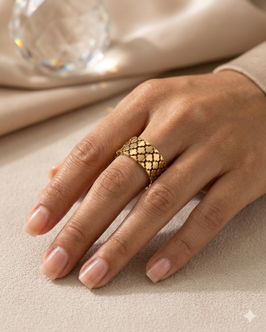 Mini Clover Flex Ring VÉOURA