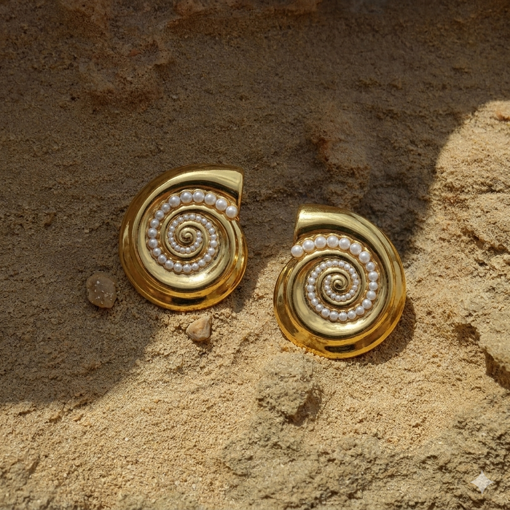 Shell Flex Earrings VÉOURA