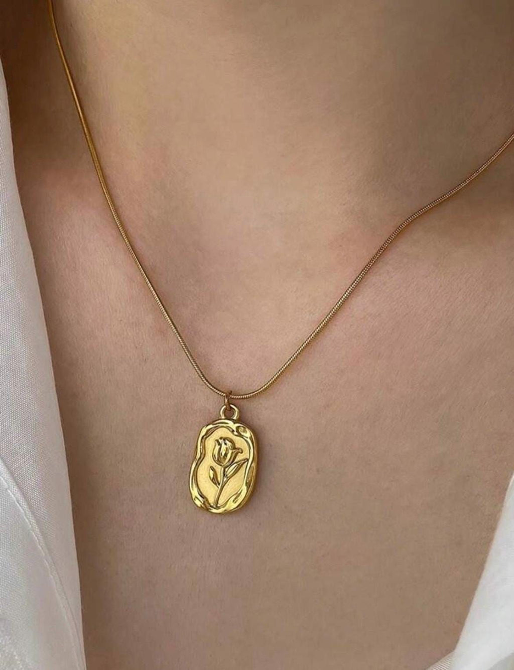 Golden Blossom Necklace