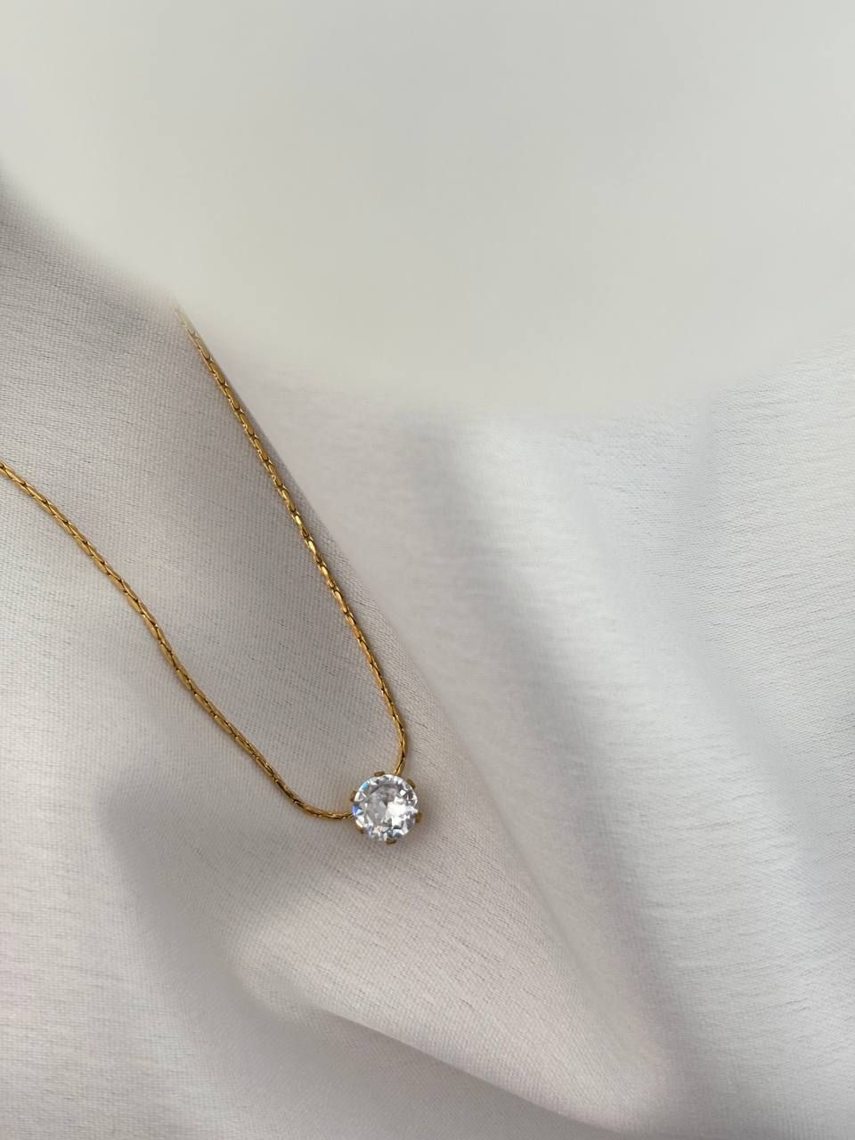 Dainty Diamond Necklace